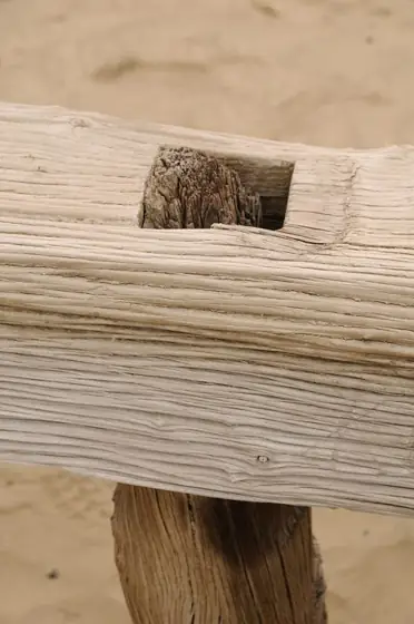 Through mortise and tenon joint